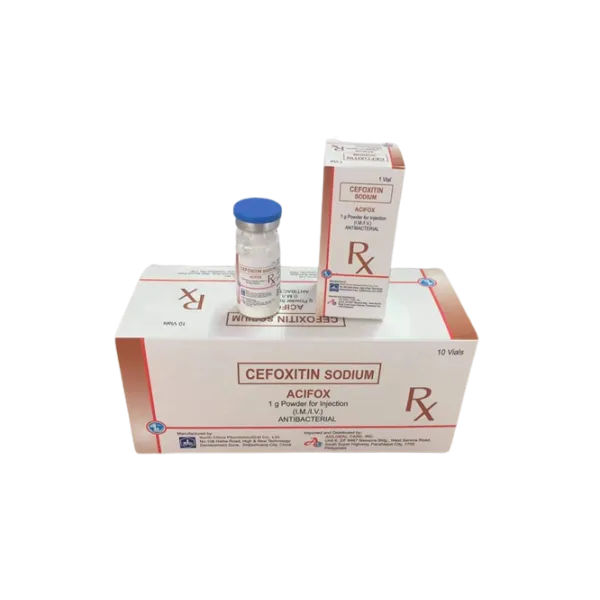 ACIFOX Cefoxitin 1g Powder for Injection 10's price in the Philippines ...